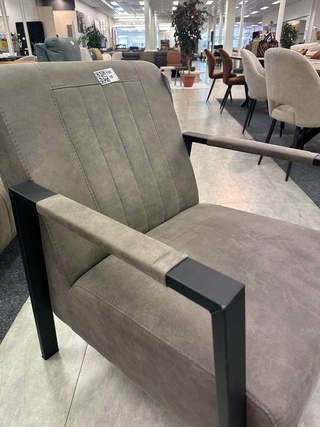 Fauteuil Willem, taupe